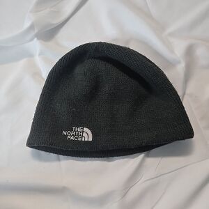 Hiking Beanie The North Face Winter Hat Men Gray Knit Warm Fleece Lined Gorpcore